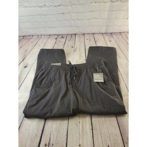 NWT Eddie Bauer Black Horizon Travex Pull On Drawstring 3 Pocket Pant Sz 6 Curvy